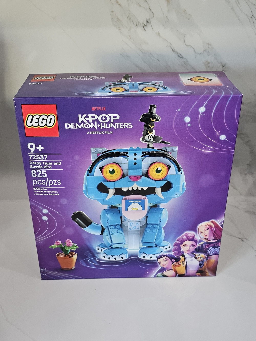 LEGO KPop Demon Hunters Derpy Tiger & Sussie Bird 72537 NIB